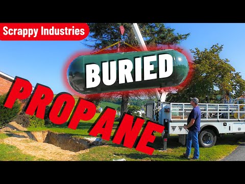 Buried Propane | 500 Gallon Tank