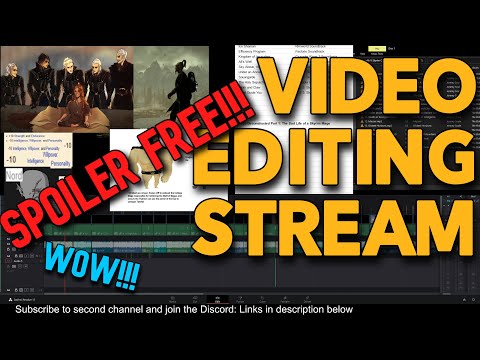 (Spoiler Free) Editing Stream - Adding Music to the Skyrim Video