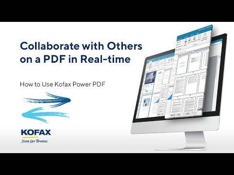 How to Collaborate on a PDF in Real-Time in Kofax Power PDF