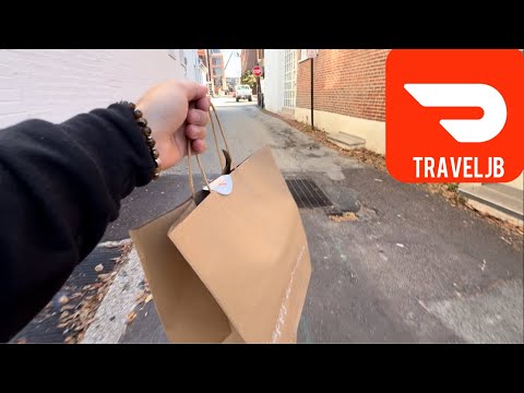 POV Doordashing | Day In The Life Of a Doordash Delivery Shift