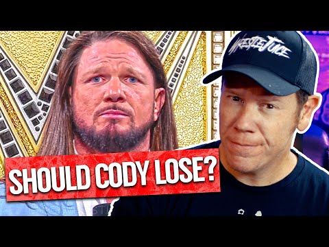 Should Cody LOSE The Title To AJ Styles? Ask WrestleJuice