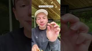 Michael Trying TikTok Shop viral snacks! #Back2SchoolSnacks #tiktokshopfinds #tiktokmademebuyit