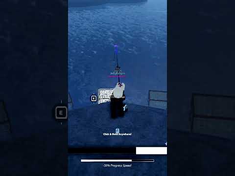 Catching Emperor Jellyfish in Fisch (Noob to Pro 14) #roblox #shorts #fisch