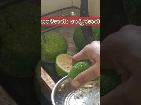 yeralikayi uppinakayi recipe | ಏರಲಿಕಾಯಿ ಉಪ್ಪಿನಕಾಯಿ ಮಾಡುವ ವಿಧಾನ #side dish #pickle #flavours