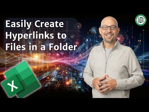 Excel How to Create Hyperlinks to Files in a Folder