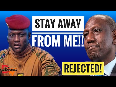 RUTO EMBARASSED BADLY AS TRAORE IGNORES HIM IN GHANA!!