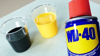 Painting with WD40 Colors - Fluid Abstract Art