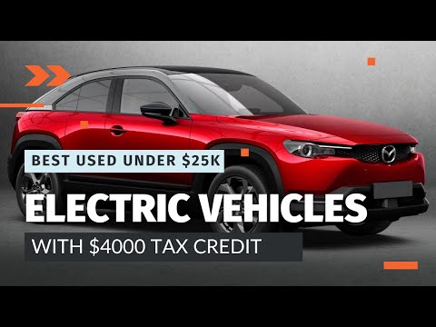 Top Used Electric Vehicles Eligible for $4,000 Federal Tax Credit in 2024!