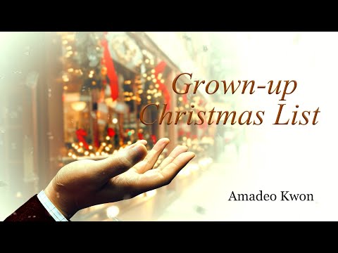 Grown up Christmas List - Cover in the Style of Michael Buble