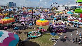 Riding Rides 🎢 At FLORIDA STATE FAIR 🎡 2023 | 4K 60fps |