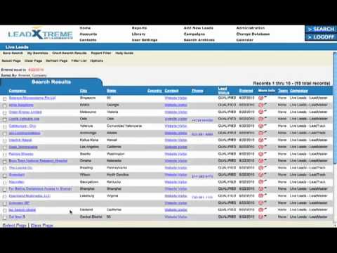 LeadXtreme by LeadMaster - real-time website visitor information