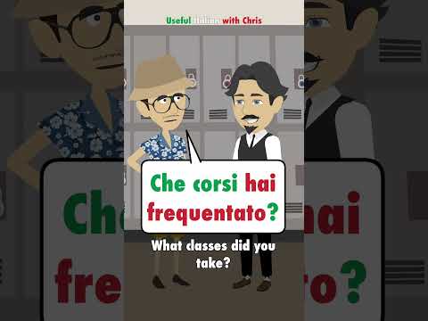 Learn Italian: Hey man, did you go to college?