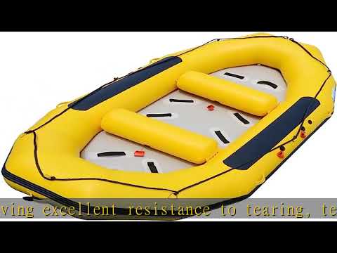 BRIS 1.2mm 12ft Inflatable White Water River Raft Inflatable Boat FloatingTubes