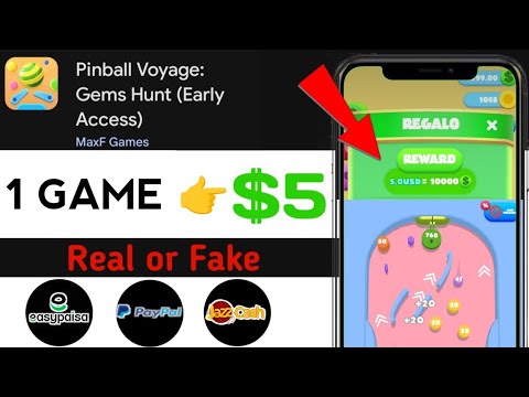 pinball voyage game earning | real or fake | pinball voyage app withdrawal | Easypaisa