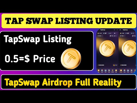 TapSwap Binance Confirm Listing? TapSwap Mining Withdrawal Update - TapSwap Listing