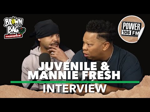 Juvenile & Mannie Fresh Join Brown Bag Mornings & Talk Kendrick Doing The 2025 Super Bowl