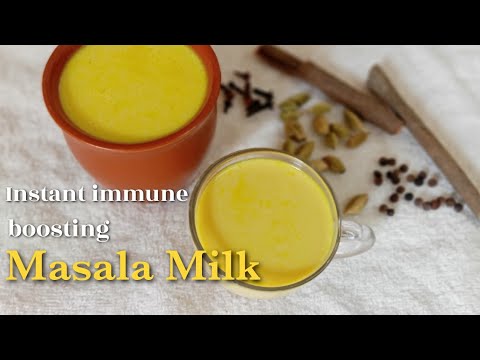 Immune boosting Masala milk ||Instant immunity boosting Masala milk