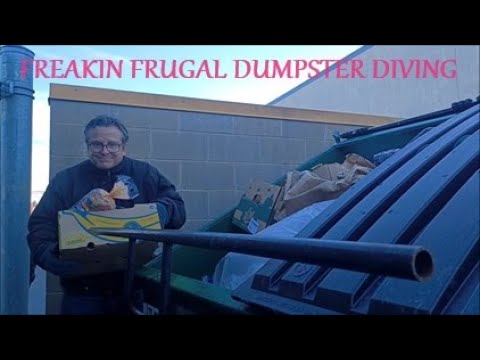 PRESIDENTS' DAY DUMPSTER DIVE IN THE FREE GARDEN