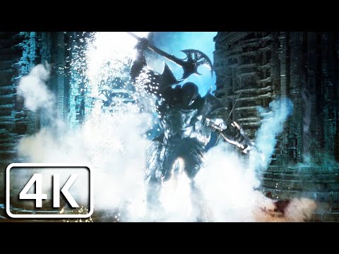 Transformers: The Last Knight - Guardian Knights Transformers scene [4K]