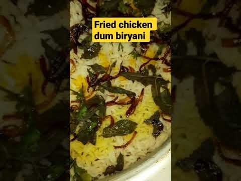 fried chicken biryani intelugu#frypiece chicken biryani#chicken biryani#shorts#vasanthatelugukitchen