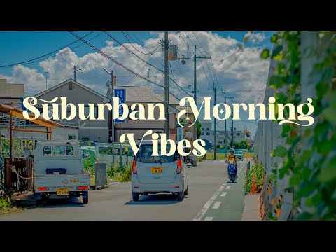 Suburban Morning Vibes 🏙️ Tranquil Japanese Lofi Beats for Meditation & Calm