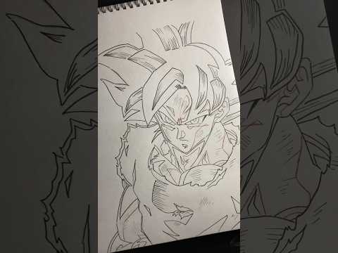 Drawing goku part 1 form dragon ball ❤️‍🔥⚡️