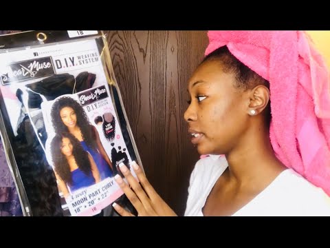 QUICKWEAVE USING SENSATIONNEL SHEAR MUSE DIY WEAVING SYSTEM CURLY HAIR - MY REVIEW/OPINION