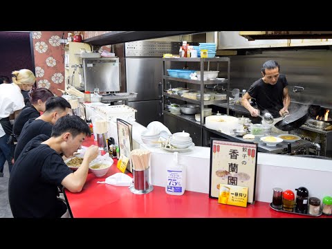 Working 16 hours a day!!! The reality of the amazing Chinese restaurant in Nagoya!