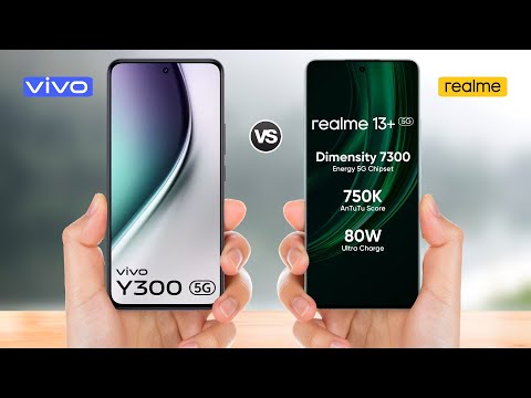 Vivo Y300 5g vs Realme 13 Plus || Full Comparison