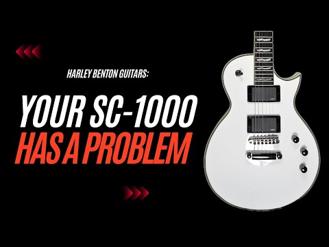 How to fix your Harley Benton SC-1000 bridge: A step by step guide