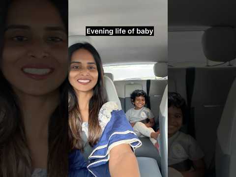 Evening life of baby #telugushorts #vloghyderabad #teluguvideos #teluguvlogs #hyderbadvlogs #family