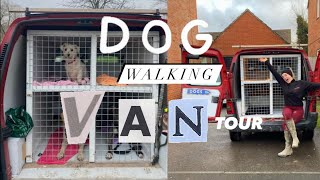 MY DOG WALKING VAN TOUR!! | All Paws Outdoors