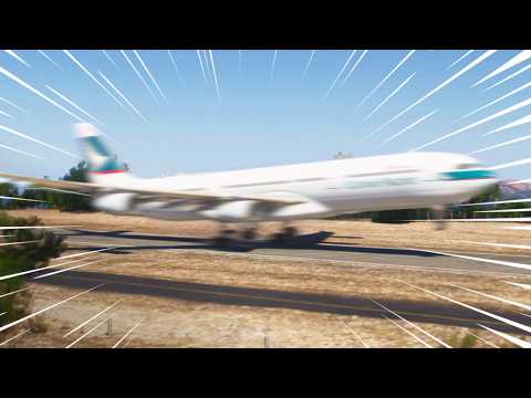 Landing An Airplane At The Speed Of SOUND