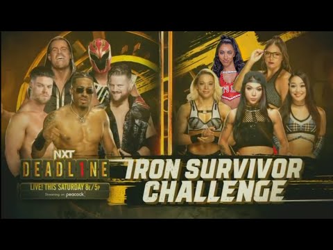 WWE NXT DeadLine (Also Known As NXT DEADL1NE) Full And Official Match Card HD