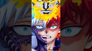 Drawing ENDEAVOR X DABI X SHOTO pt 3 - My Hero Academia #shoto #todoroki #mha #bnha #drawing