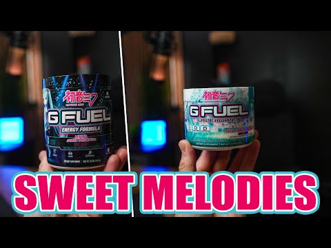 Hatsune Miku Sweet Melodies GFUEL Flavor Review!