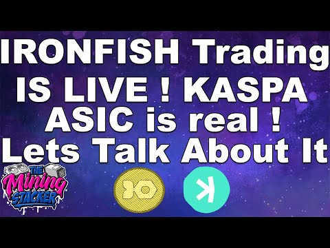 GPU Mining Updates ! IronFish is now Trading ! Kaspa ASIC miner is REAL , Will This Change My Goals?