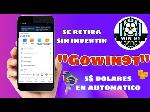 GOWIN91 Nueva Plataforma para ganar dinero sin inversion | HikkArt