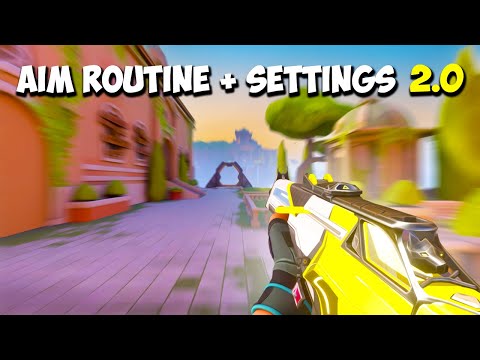 How I Perfected my Aim! (AIM ROUTINE + SETTINGS 2.0)