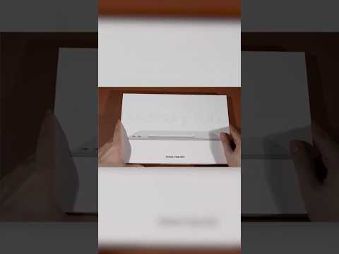 ASMR unboxing - Samsung Galaxy Tab S10+ unboxing (Platinum Silver)