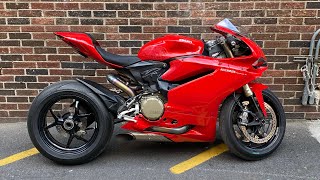 Ducati 1299 4k + Pure Sound on Backroads.