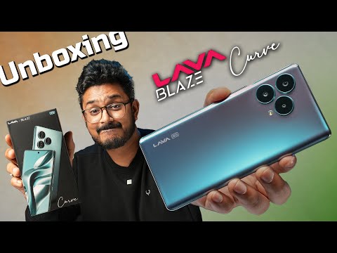 ಯಾರು ಕೊಡಲ್ಲ⚡Lava Blaze Curve unboxing in ಕನ್ನಡ⚡Dimensity 7050, LPDDR5, UFS 3.1, AMOLED 120Hz