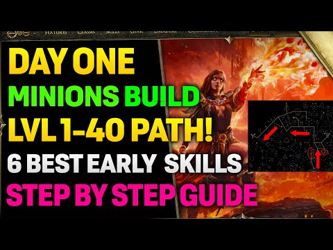 DAY 1 Minion Summoner POE2 STARTER Guide! Best Early Skills & Pathing Options