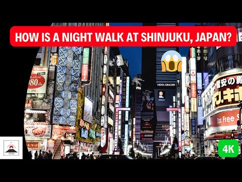 [4K] Busy Night Walk at Shinjuku October/2022 / Caminata Nocturna por Shinjuku Octubre/2022