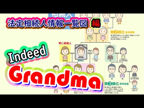 素人の私も作成できた・法定相続人情報一覧図の作成方法・Indeed Grandma