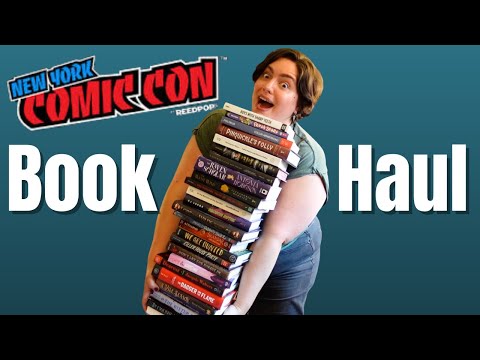 Huge New York Comic Con Book Haul!!! (NYCC, 2025 ARCs, & Book Mail)