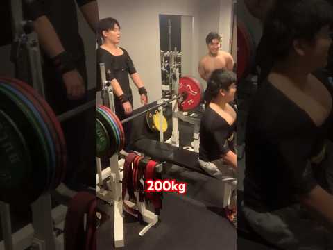 【KM SPORTS 24】矢澤選手　200kg  #ベンチプレス #benchpress #powerlifting #power #shorts