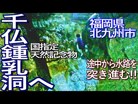 福岡ゆる旅【国指定天然記念物】千仏鍾乳洞へ