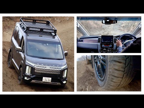 Mitsubishi Delica, off-road driving