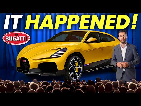 Bugatti CEO Just Revealed New SUV & STUNS The Entire Car World!